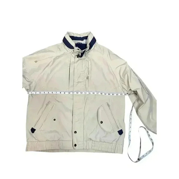 JOHN BLAIR RAIN JACKET HIDEAWAY HOOD MEN'S WINDBREAKER SIZE LARGE - Picture 5 of 9